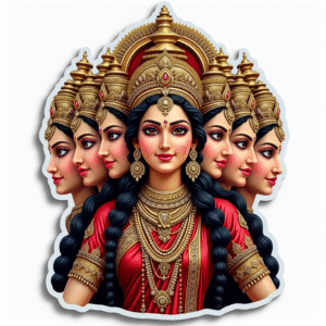 Elegant & Traditional Gods - Magnet v26